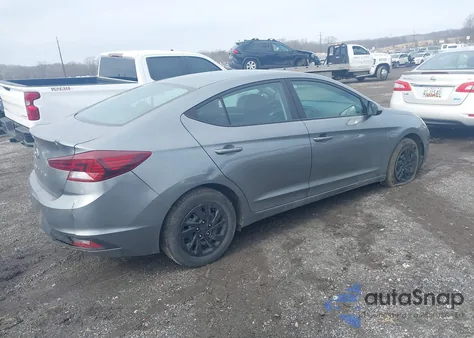 2019 Hyundai Elantra Se z USA, uszkodzony, nr VIN KMHD74LFXKU778401